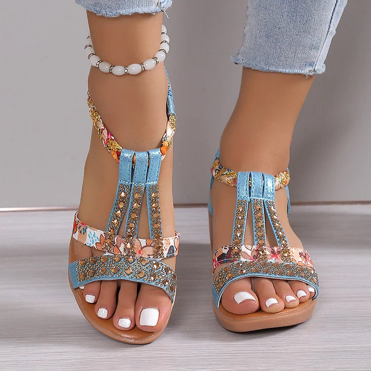 Women's Beaded Wedges | Platform Sandals