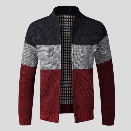 Luxurious Men's Knit Cardigan | Soft, Stylish, Versatile Elegance