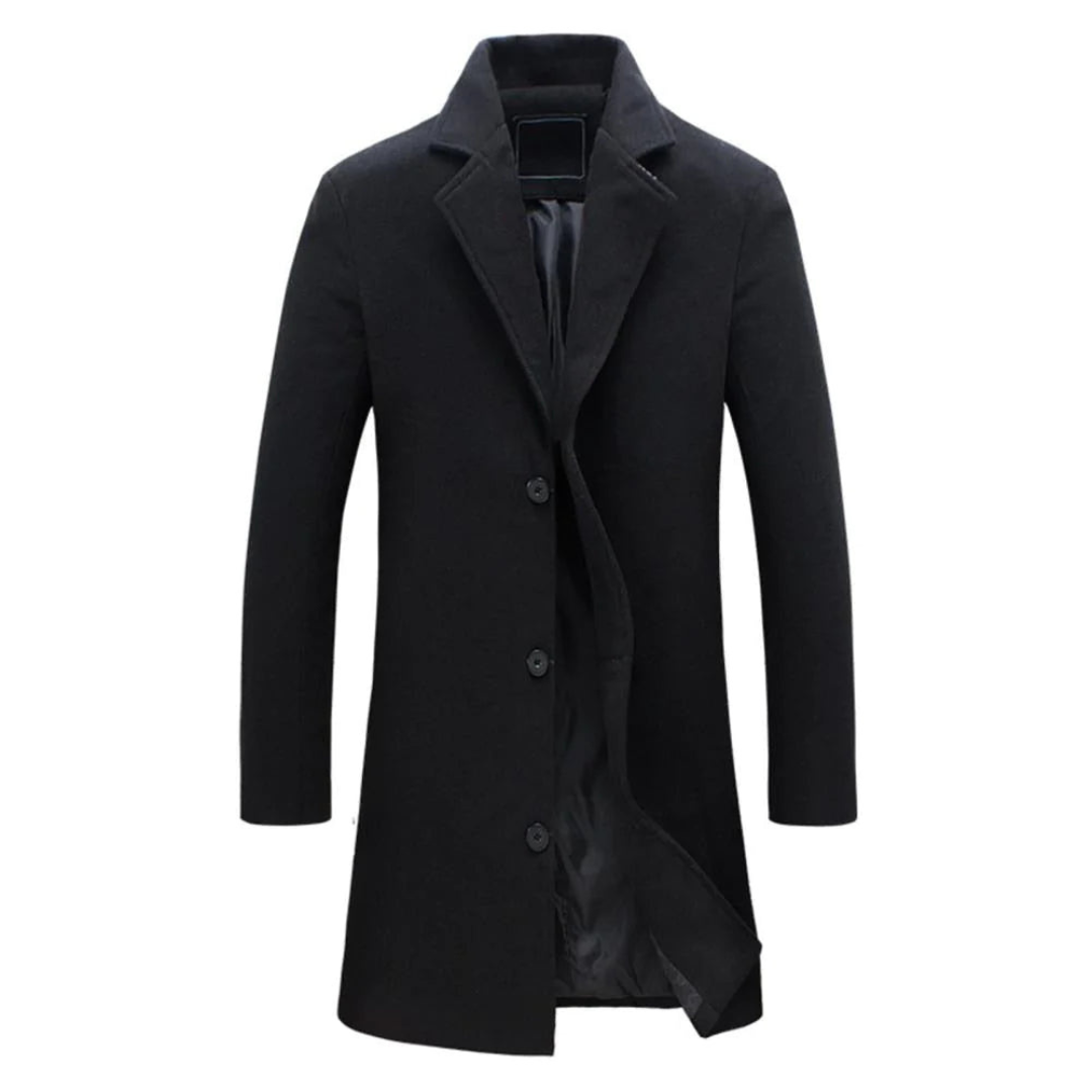 Men's Elegant Overcoat | Classic Warmth, Versatile Style, Timeless Appeal