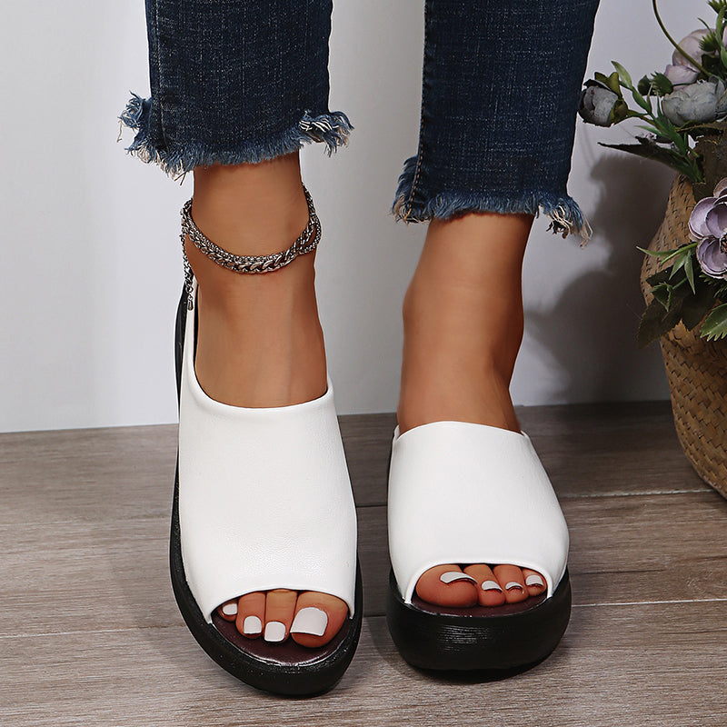 Women's Slip On Wedge Sandals | Platform Slides