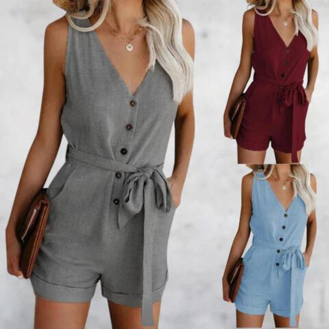 Women's Petite Size Romper | Casual Romper
