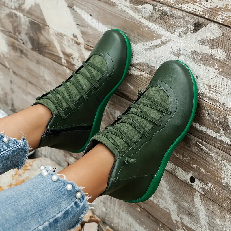 Women’s Autumn Boots | Ankle, Zipper Closure