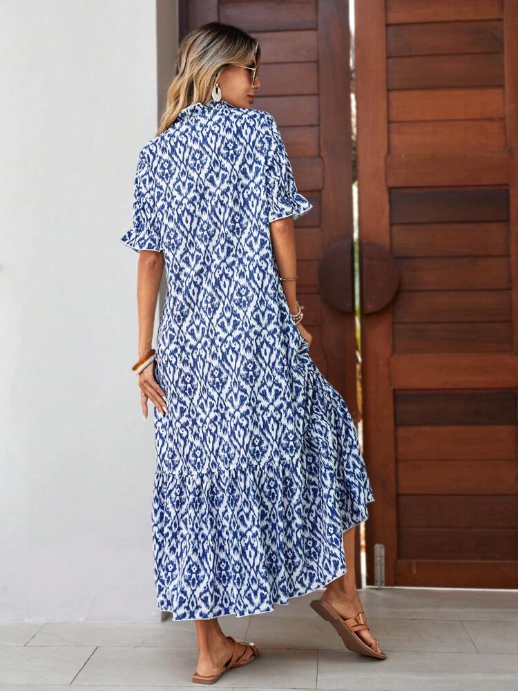 Women's Boho Tassel Summer Dress | Maxi
