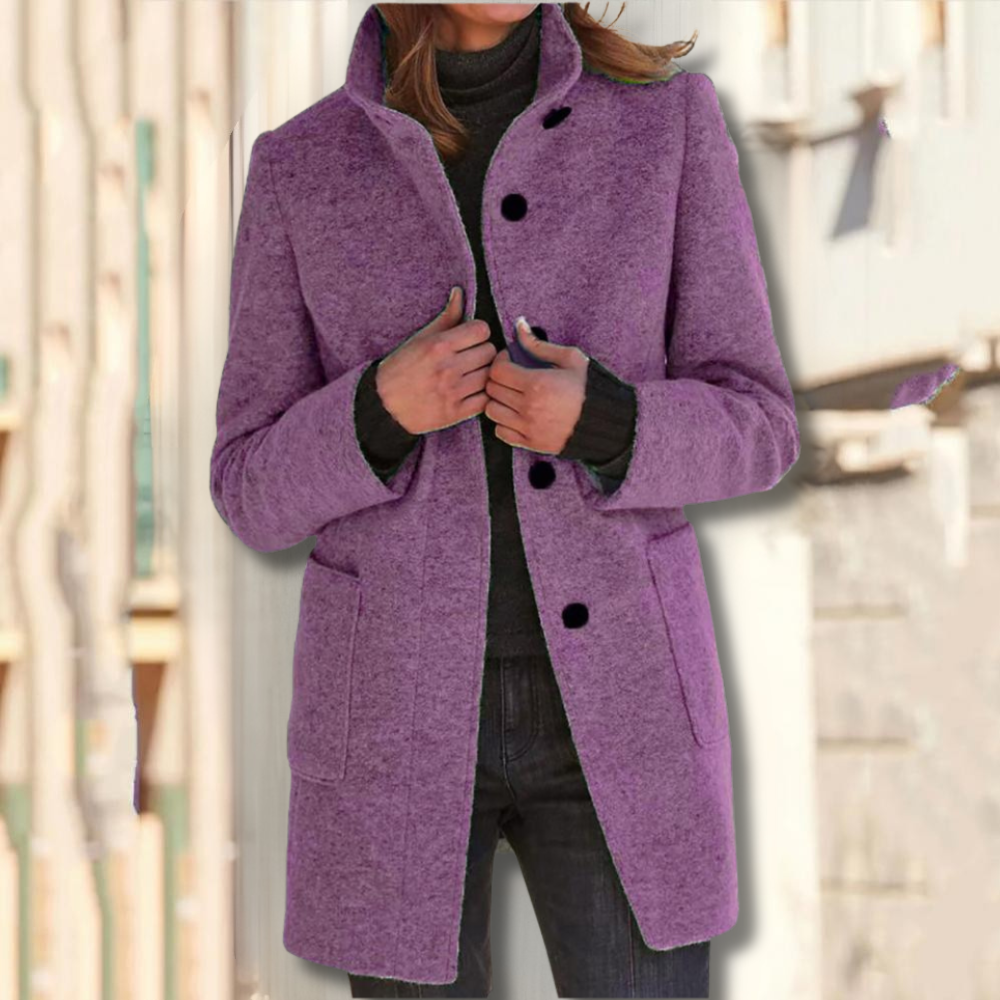 Women's Elegant Long Winter Coat | Insulated, Chic, Versatile Design