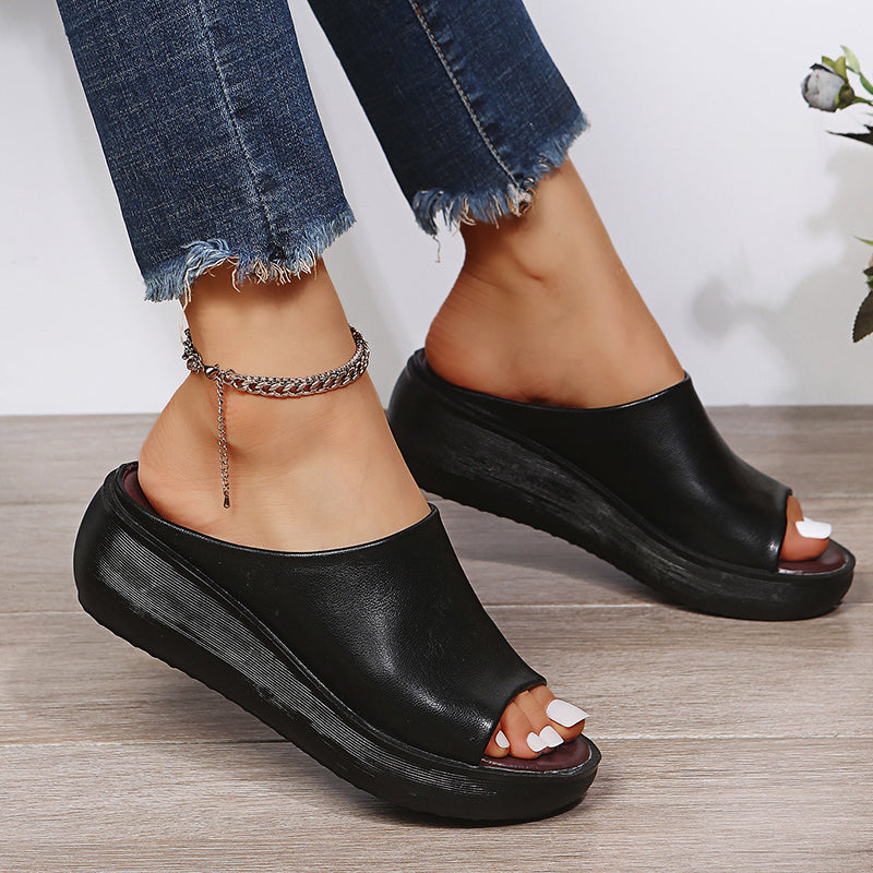 Women's Slip On Wedge Sandals | Platform Slides