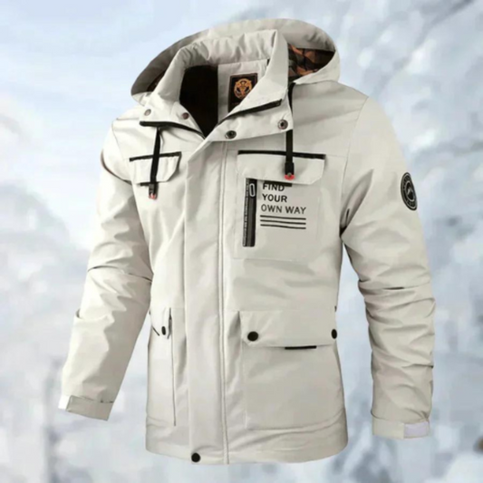 Men's Insulated Waterproof Jacket | Stylish, Lightweight, Versatile