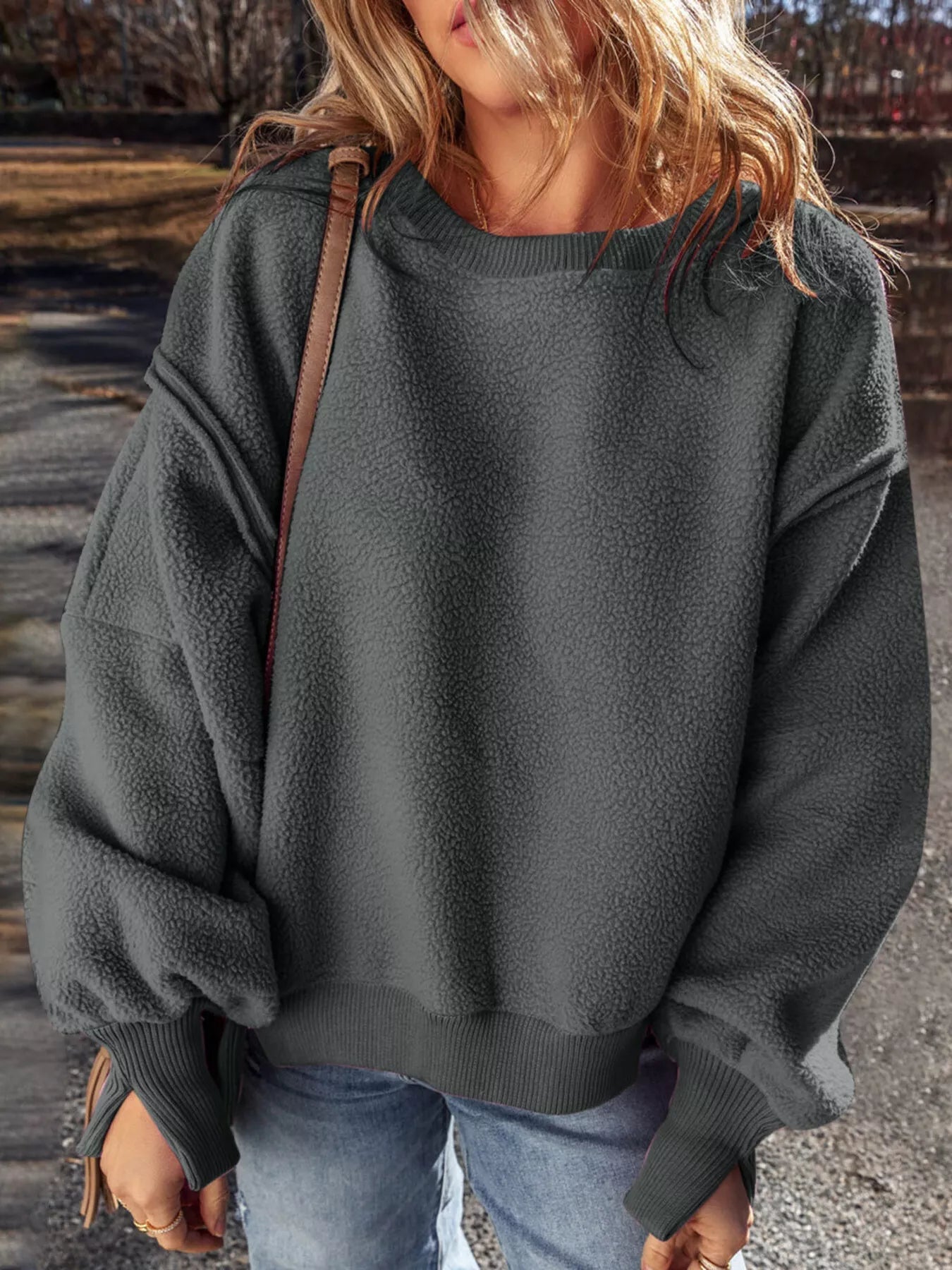 Casimira - Casual Warm Loose Round Neck Jumper
