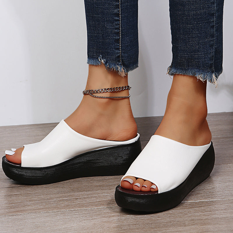 Women's Slip On Wedge Sandals | Platform Slides