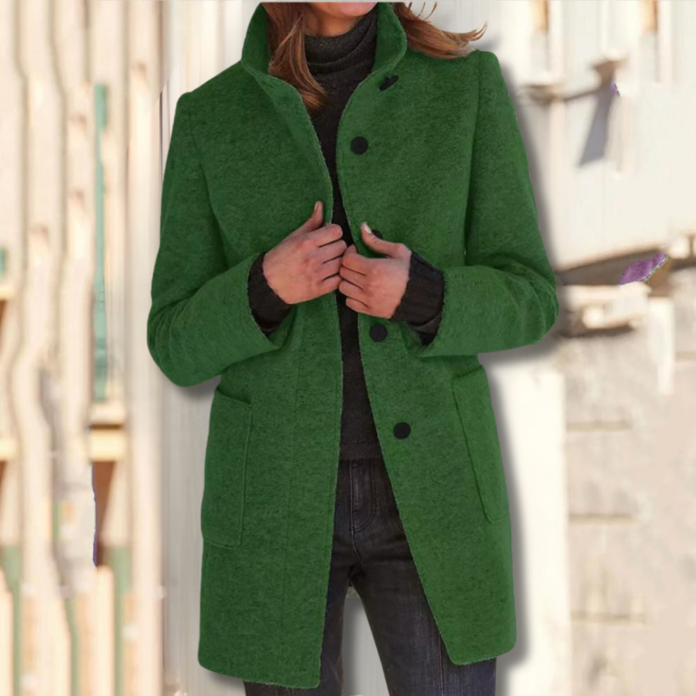 Women's Elegant Long Winter Coat | Insulated, Chic, Versatile Design