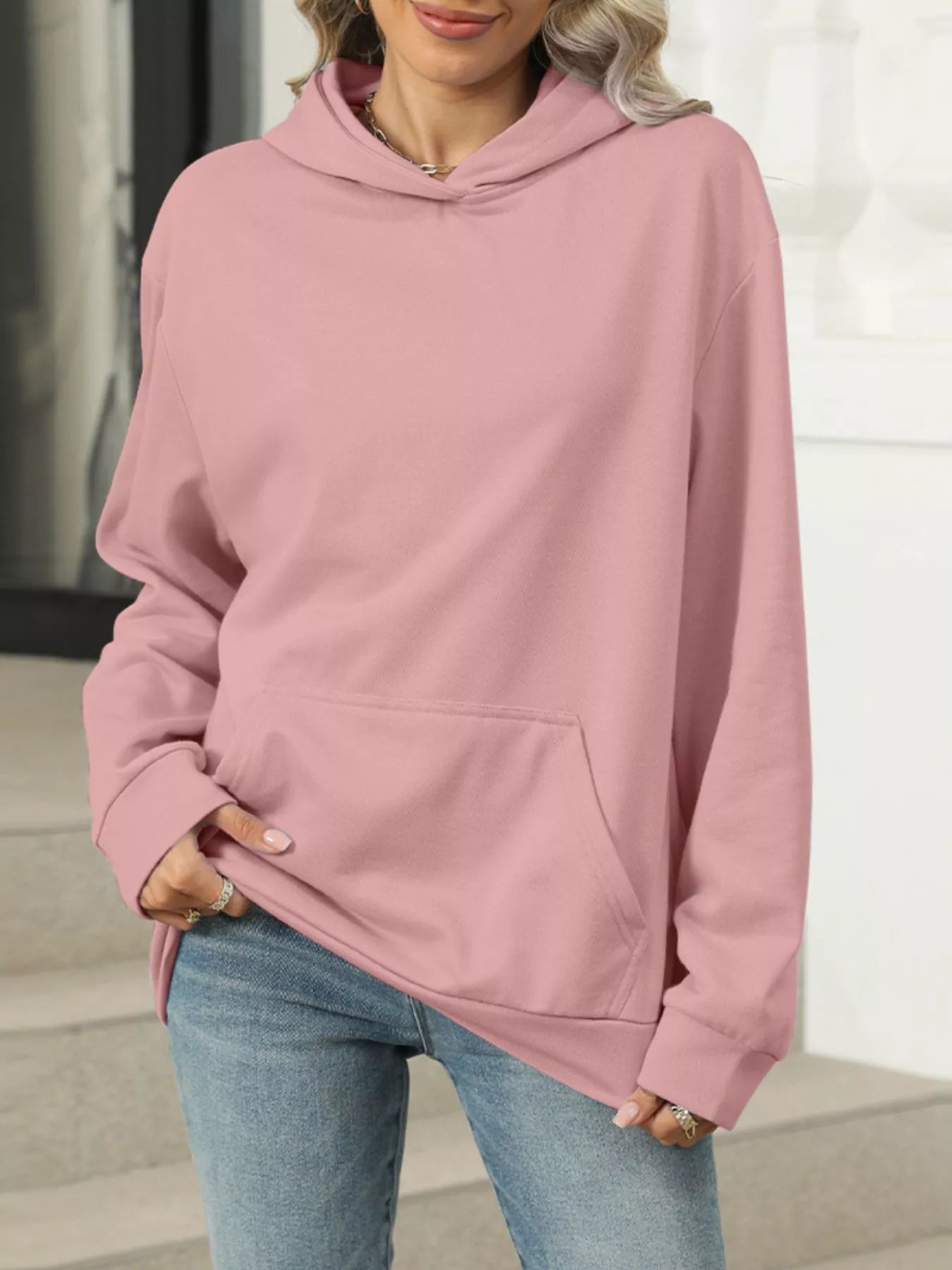 Daryna - Cosy Loose-Fit Hooded Jacket