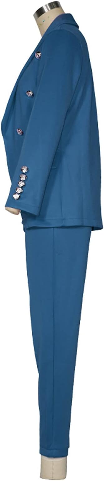 Women’s Co Ord Set | Double-Breasted, Slim-Leg
