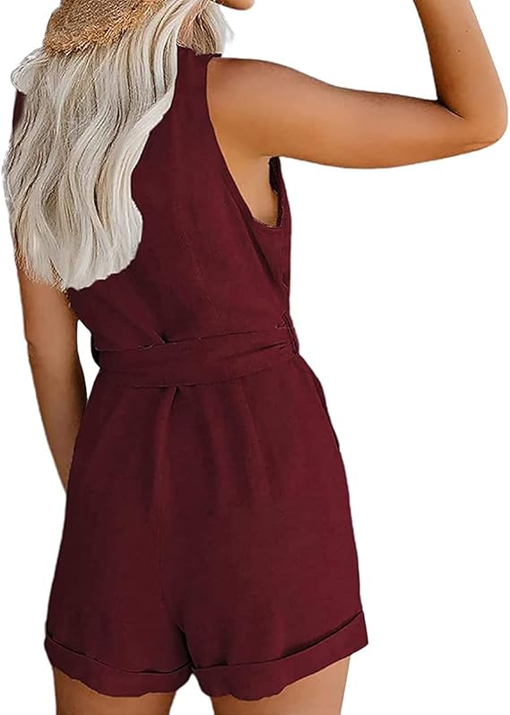 Women's Petite Size Romper | Casual Romper
