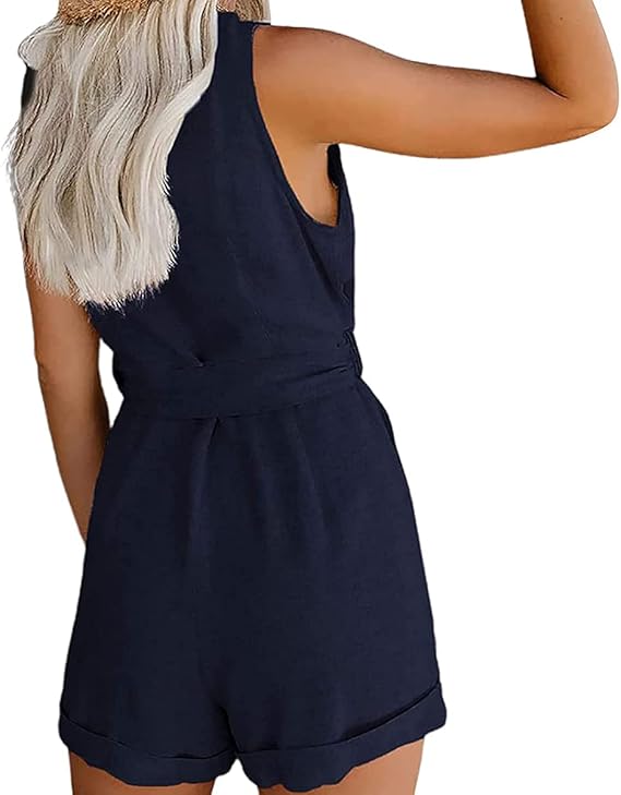 Women's Petite Size Romper | Casual Romper