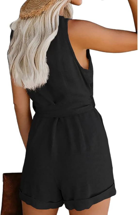 Women's Petite Size Romper | Casual Romper