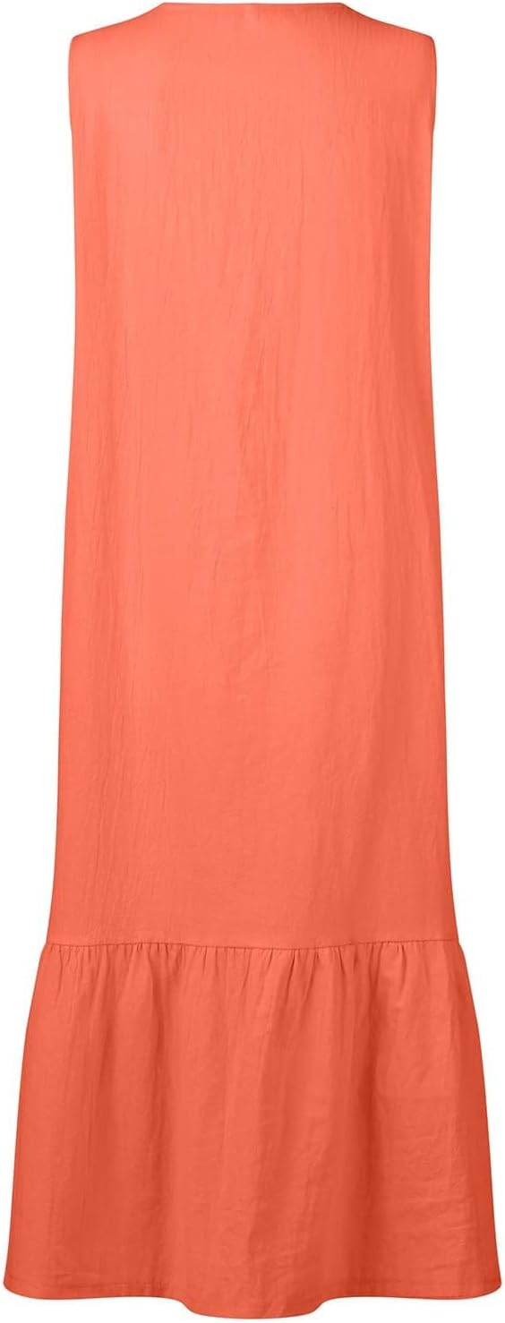 Women's Elegant Beach Summer Dress | Midi