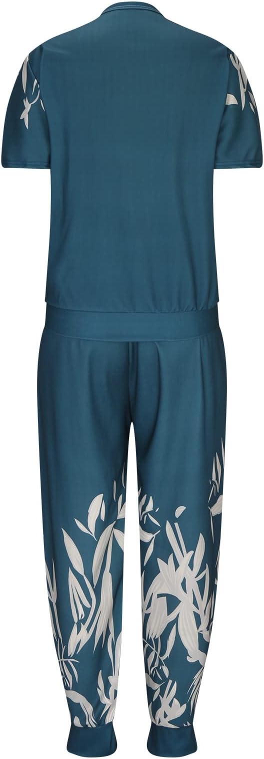 Women’s Two Piece Set | V-Neck, High-Waisted