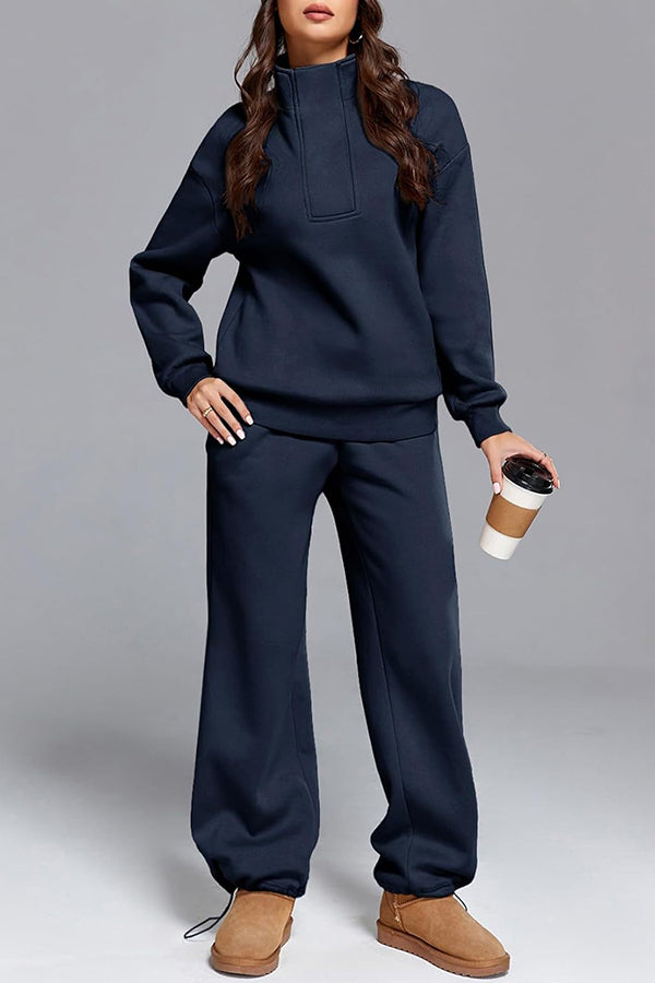 Fabiana - Cozy warm loose sweater and pants set