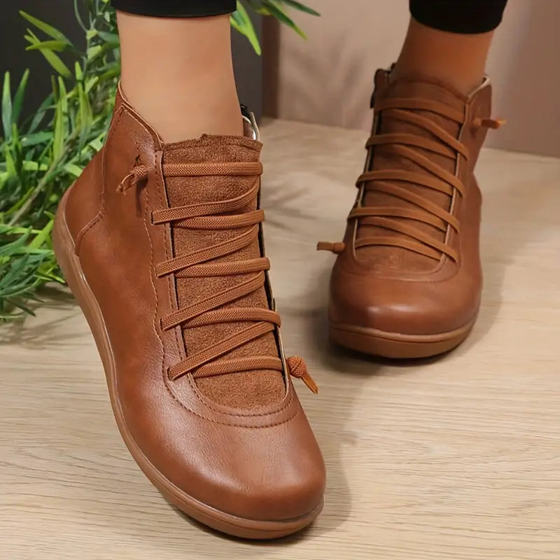 Women’s Autumn Boots | Ankle, Zipper Closure