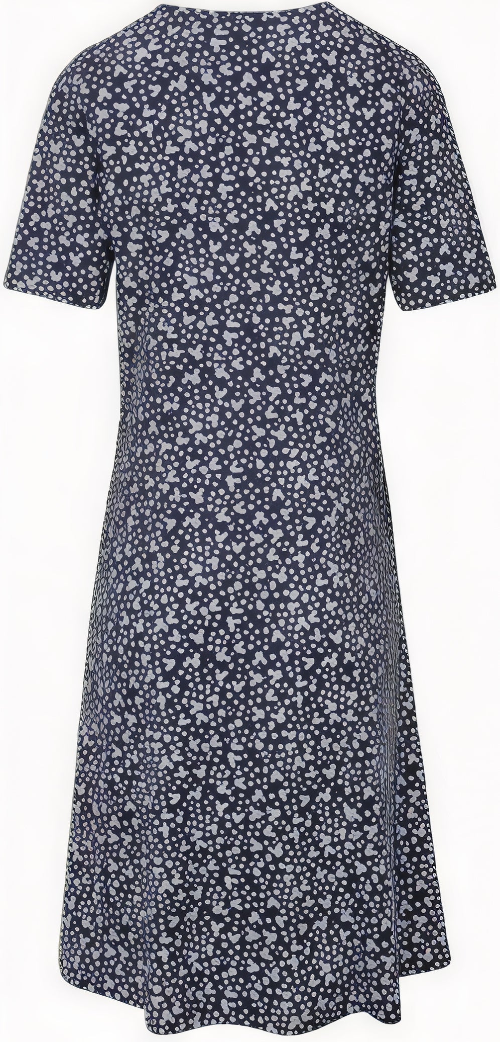 Women's Casual Summer Midi Dress | A-Line, Short Sleeve