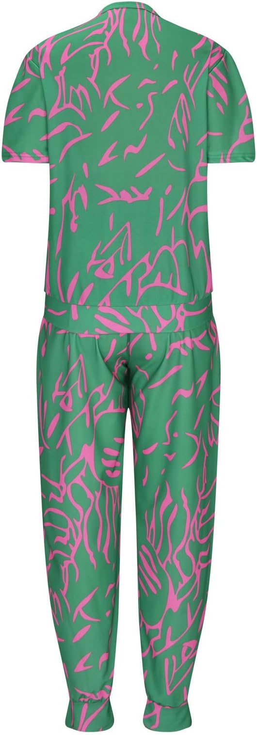 Women’s Two Piece Set | V-Neck, High-Waisted