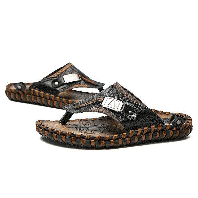 Men's Summer Handcrafted Sandals | Flip Flop, Stitched Sole