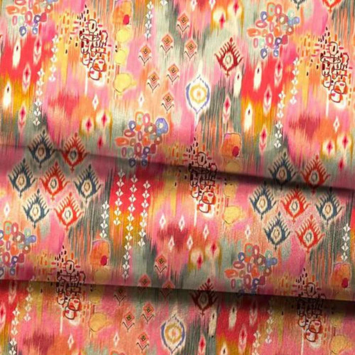 Women’s Boho Summer Blouse | 3/4 Sleeve, Colorful