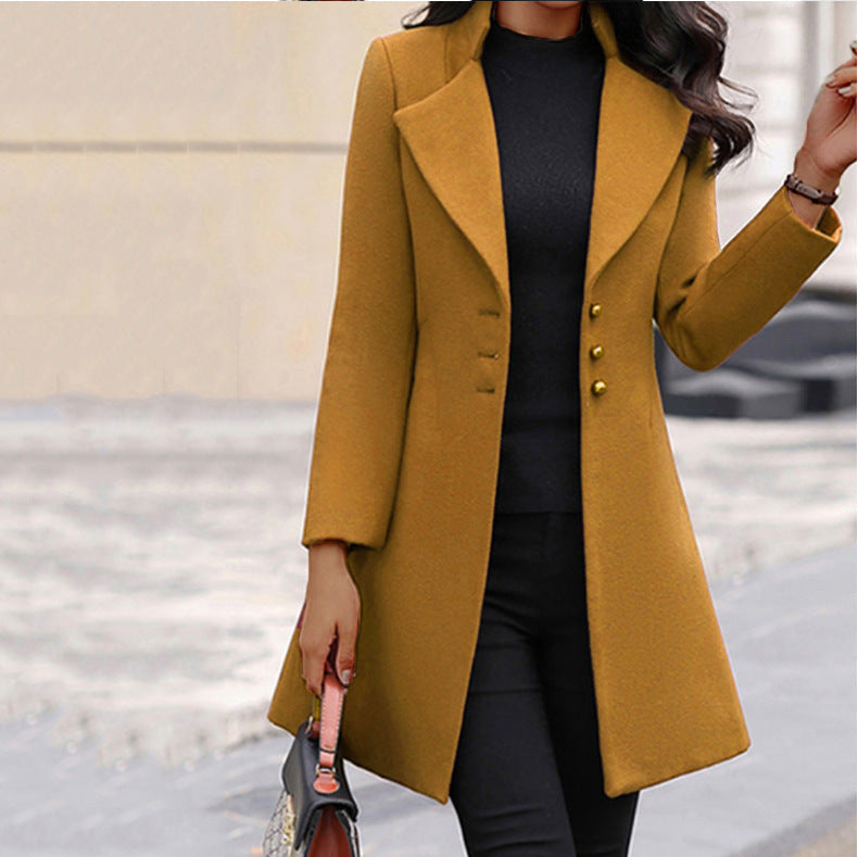 Elegant Long Trench Coat for Women | Timeless, Weather-Resistant, Flattering Fit