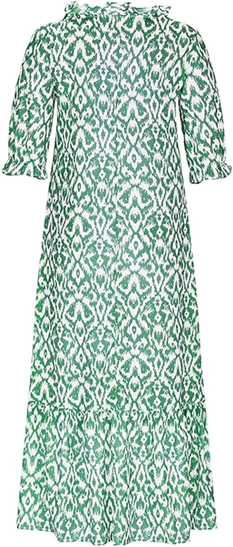 Women's Boho Tassel Summer Dress | Maxi