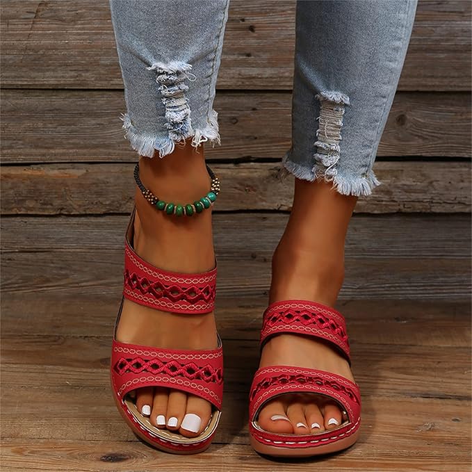 Women's Orthopedic Sandals | Slip On Flat