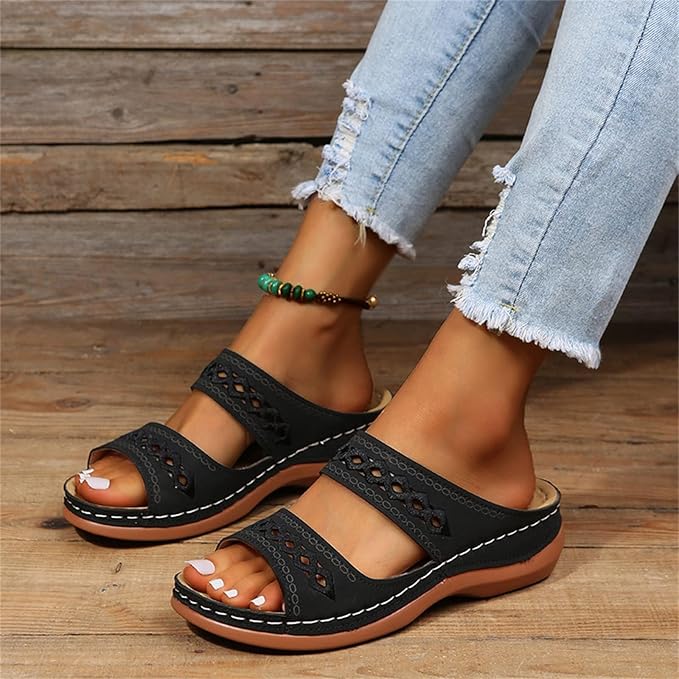 Women's Orthopedic Sandals | Slip On Flat