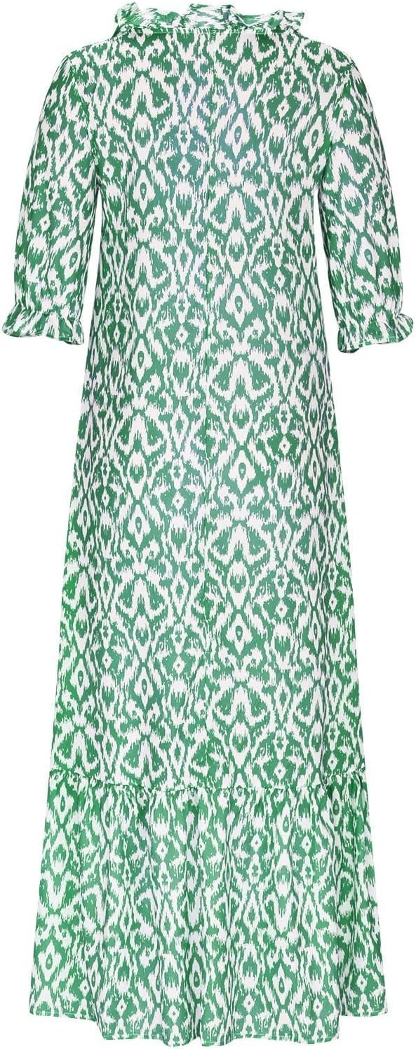 Women's Boho Floral Summer Dress | Maxi