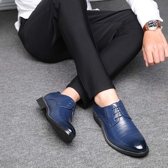 Men’s Formal Oxford Shoes | Polished, Brogue Detail
