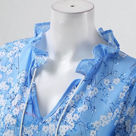 Women's Boho Floral Summer Dress | Maxi