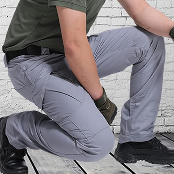 Men's Tactical Work Pants | Zipper, Cargo Pockets