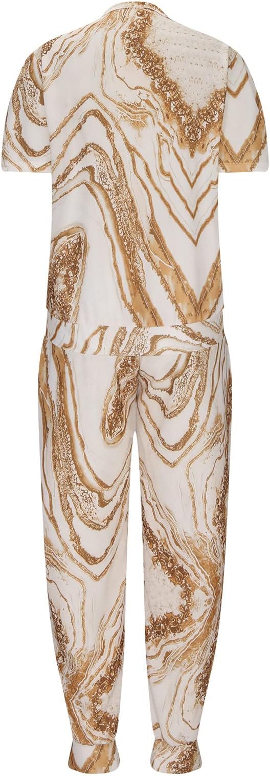 Women’s Two Piece Set | V-Neck, High-Waisted