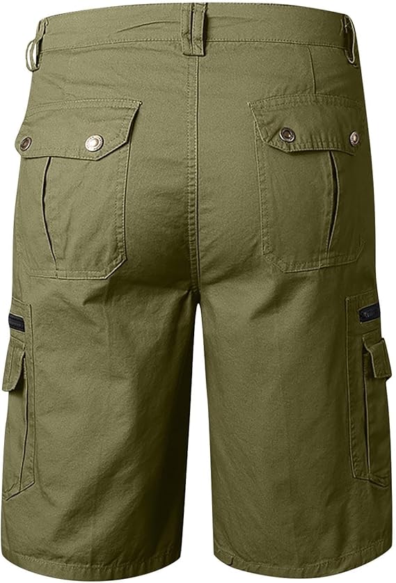 Men's Cargo Shorts | Work, Zipper Pockets
