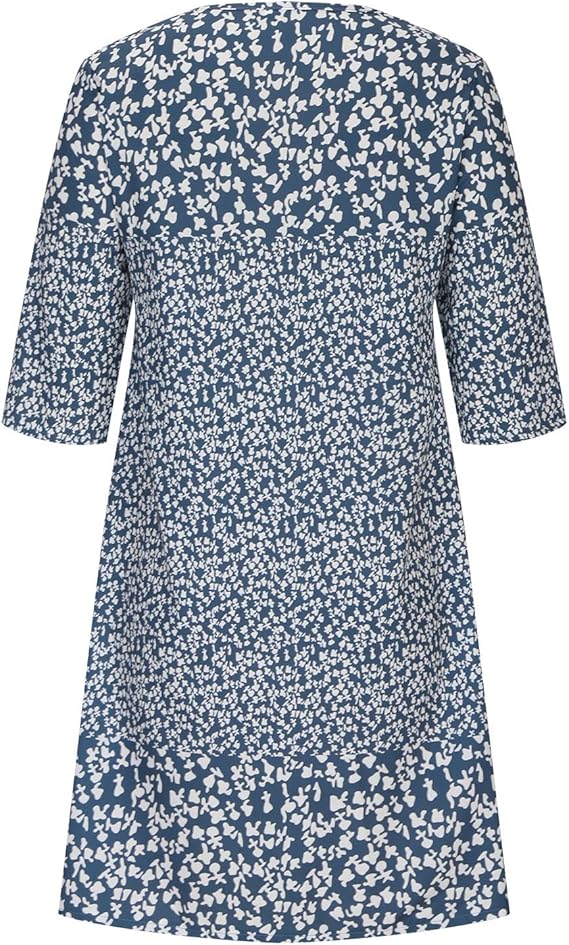 Women's Boho Floral Summer Dress | Midi