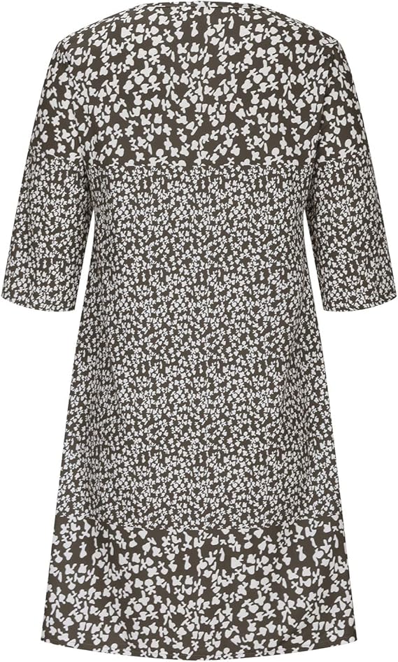 Women's Boho Floral Summer Dress | Midi