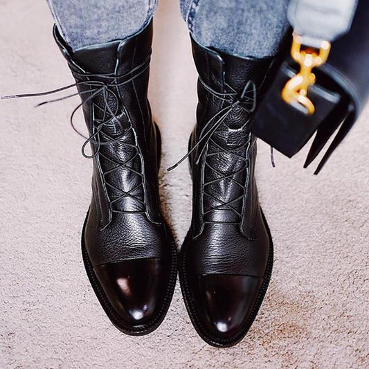 Women's Vintage Heeled Boots, Luxurious Comfort | Warmth