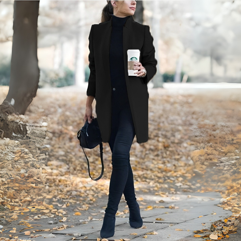 Women's Elegant Short Trench Coat | Warm, Chic, and Adaptable