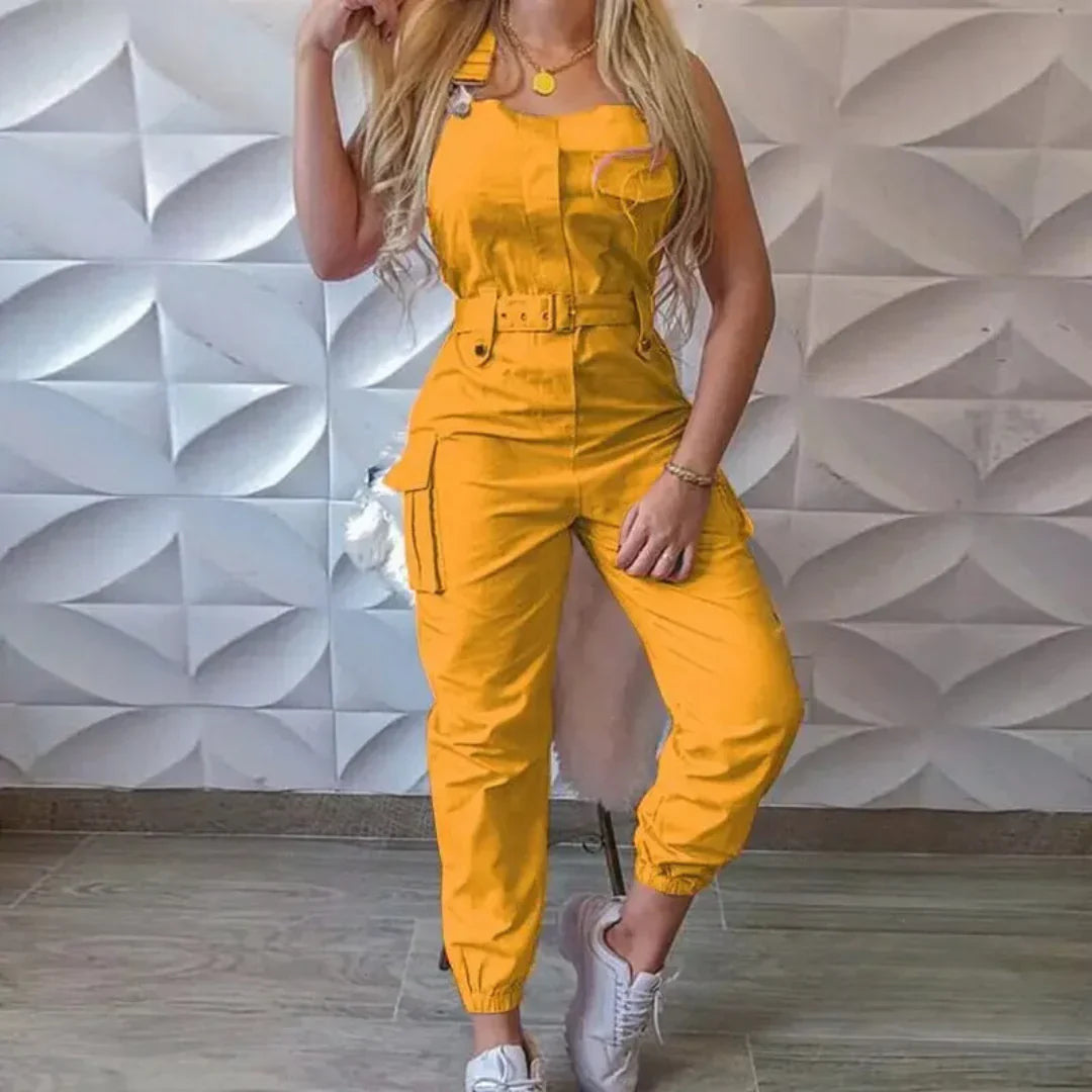 Monnica - Stylish cargo jumpsuit