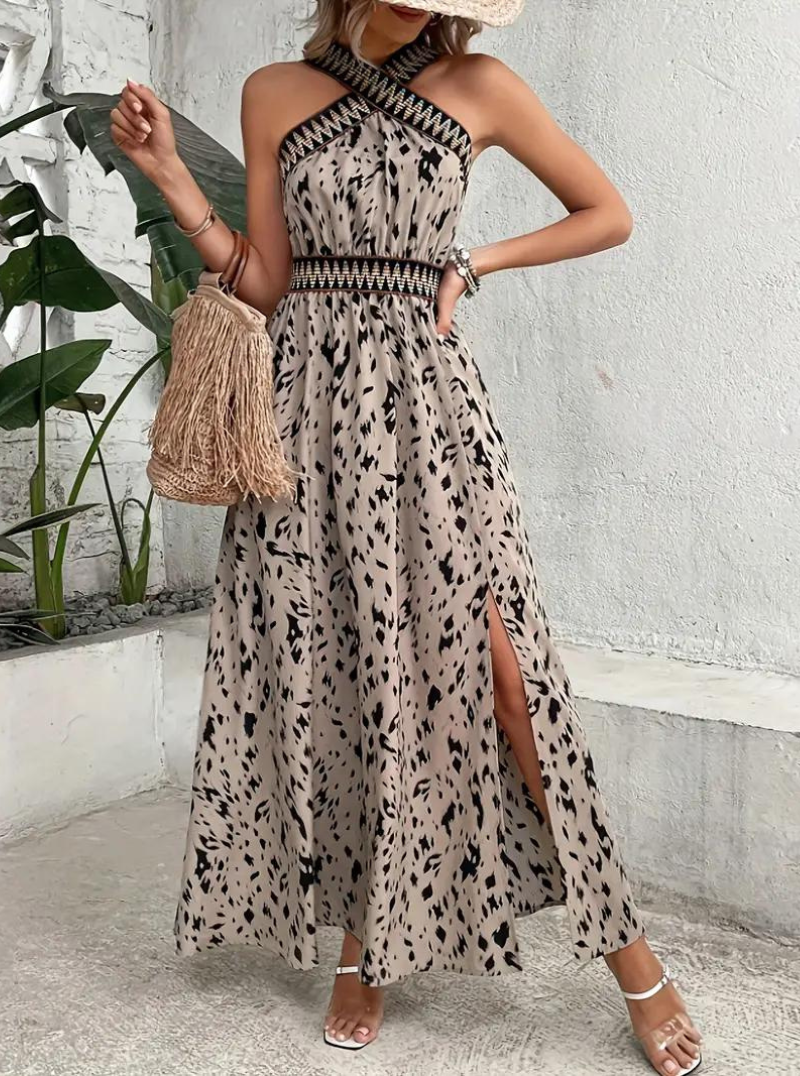 Beverlyn - Elegant sleeveless boho maxi dress