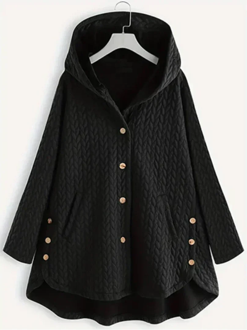 Women's Long Warm Insulated Coat | Elegant, Cosy, Perfect for Winter