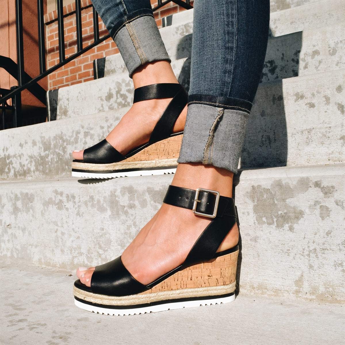 Women's Wedge Sandals | Platform Heeled