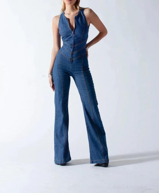 Women's Chic Backless Jumpsuit | Elegant, Comfortable, Stylish Fit