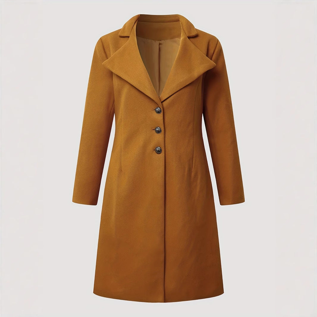 Elegant Long Trench Coat for Women | Timeless, Weather-Resistant, Flattering Fit