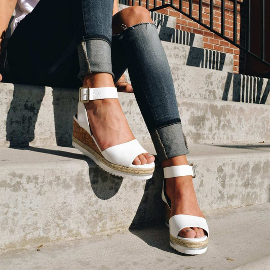 Women's Wedge Sandals | Platform Heeled