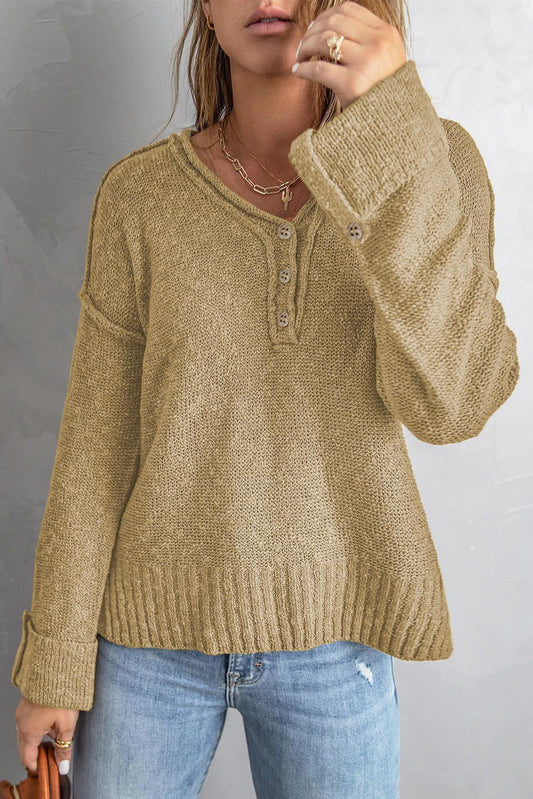 Fathima - Loose casual elegant knitted jumper