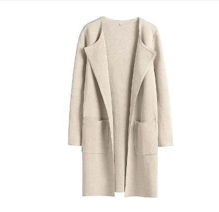 Elegant Women's Winter Knit Cardigan | Long, Warm, Luxurious Comfort