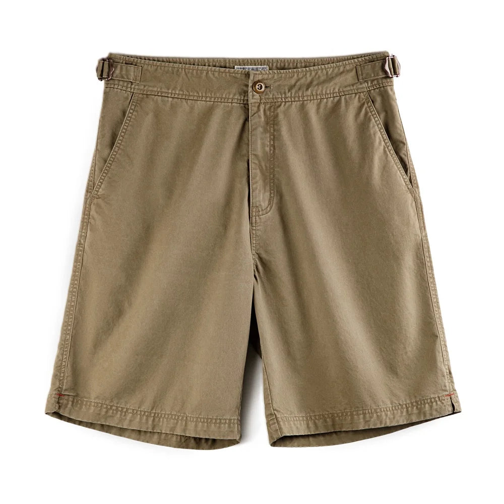Men’s Summer Chino Shorts | Relaxed, Olive Green